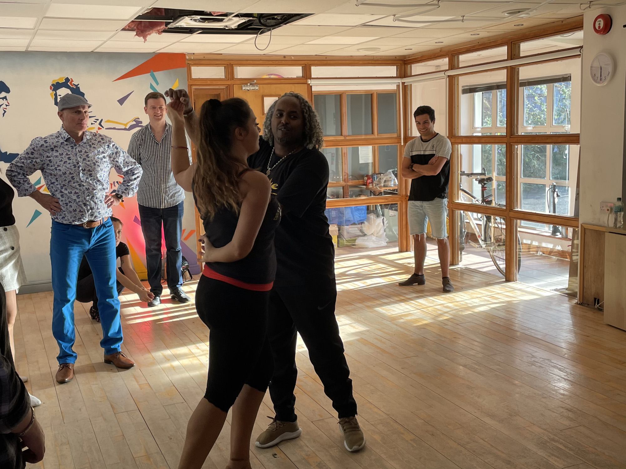 Candid photo from a Salsa Belfast party